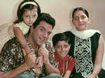 Dharmendra, Prakash Kaur and Sunny Deol