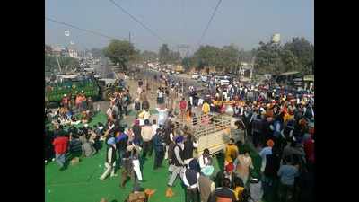 SAD BJP protest, traffic comes to halt in Ludhiana