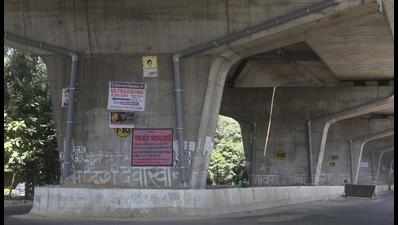 Five FIRs filed for defacing Noida’s elevated road