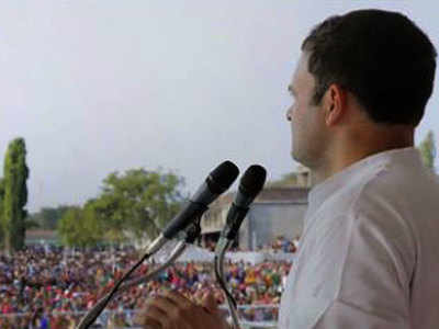 Like magician, Modi tries to divert attention: Rahul in PM's hometown