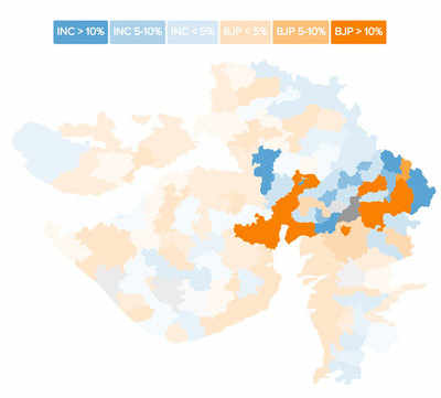 Gujarat Election Insights: Urban hubs may keep BJP safe in central Gujarat
