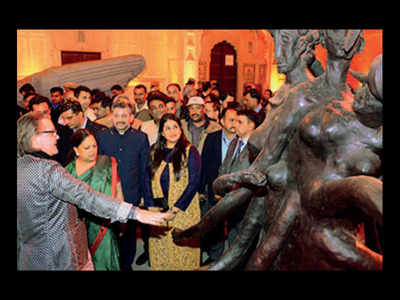 Sculpture Park adds zing to Nahargarh Fort