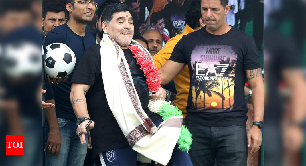 Diego Maradona: I am not God of football: Maradona after ...