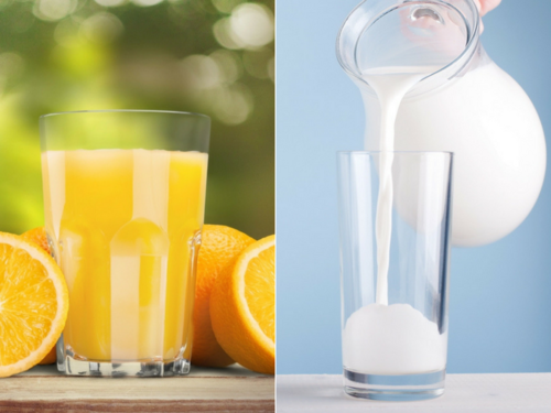 Orange Juice Vs Milk Which Is A Better Morning Drink The Times Of India