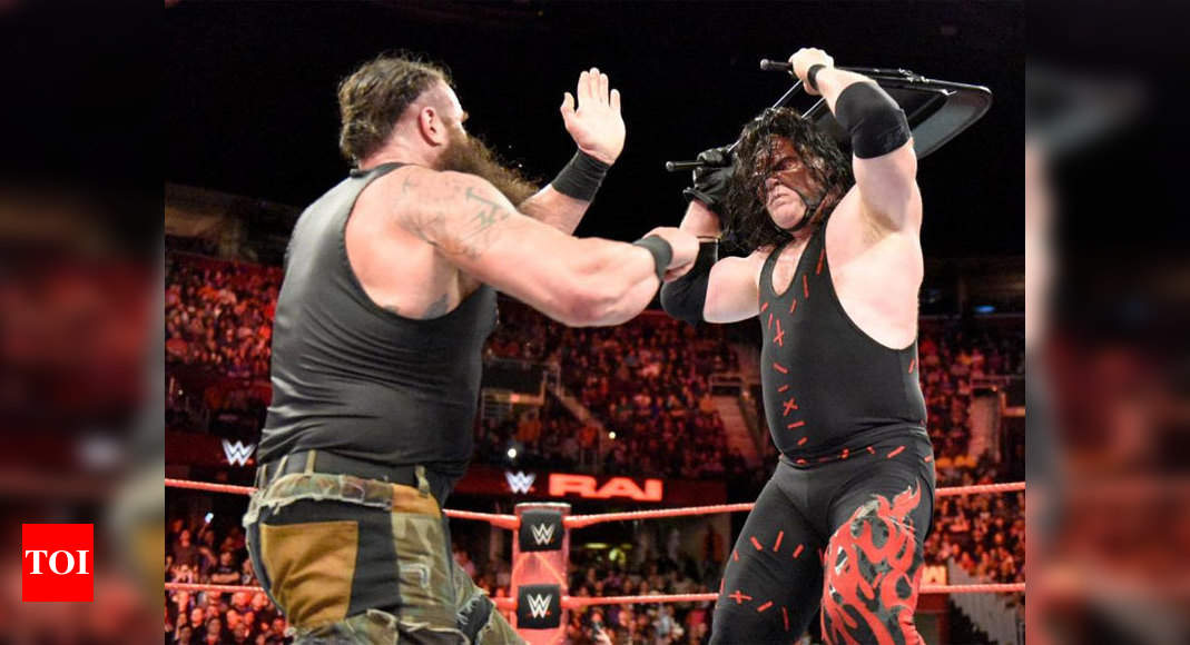 Wwe Raw Results Kane And Strowman Brawl Reigns And Rollins Win Wwe News Times Of India - kane brawl stars