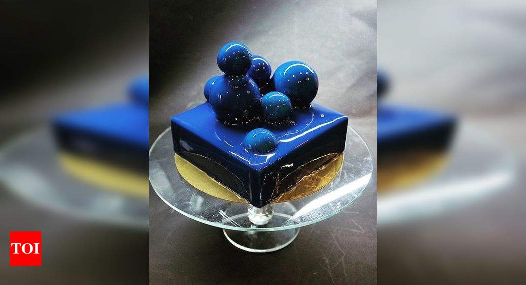 Order Mirror Glaze Chocolate Cake #0100 Online From THE CHANGOTRA'S  BAKERS,jaipur