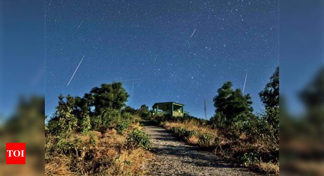 Meteor shower India Geminid meteor shower display from December 13