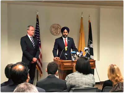 New Jersey Governor elect nominates first Sikh-American as state Attorney General