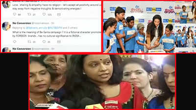 Amruta Fadnavis, wife of Maharashtra CM, trolled for attending Christmas charity event