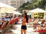 Maryam Zakaria holidays in Abu Dhabi