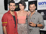 Karan Berry, Mandana Karimi and Leon Vaz