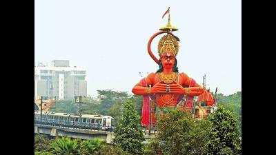 Fallout of HC's suggestion to airlift the Hanuman statue at Jhandewalan: Scrambling to shoot the iconic statue, filmmakers now paying double