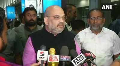 Was Manmohan Singh angry when monumental loot took place under his watch, asks Amit Shah