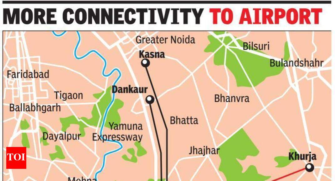 Three roads to connect Jewar airport site with NCR on cards Noida