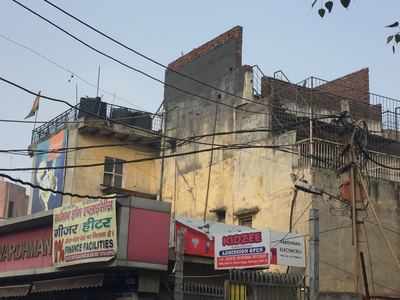 Illegal construction in Shahdara