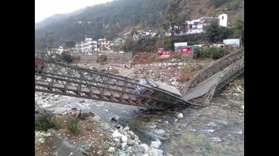 Built after 2013 disaster, bridge collapses on Gangotri highway