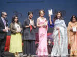 Shobhaa De with Barkha Dutt and Kangana Ranaut