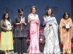 Shobhaa De with Kangana Ranaut and Barkha Dutt