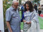 Shobhaa De with Shyam Benegal