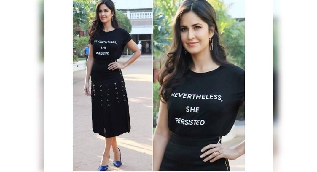 Monotone loving Katrina Kaif has given us a whole new chic way to