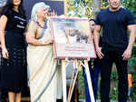 Salman Khan and Katrina Kaif launch Bina Kak’s book on tigers