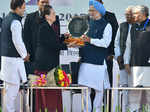 Sonia Gandhi, Manmohan Singh, Rahul Gandhi