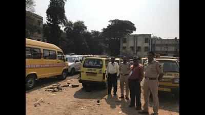 RTO detains 28 school vans for non-compliance of safety norms