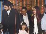 Abhishek Bachchan, Aaradhya Bachchan and Aishwarya Rai