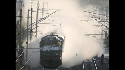 Karnataka 3rd worst in rail electrification, trails behind other southern states