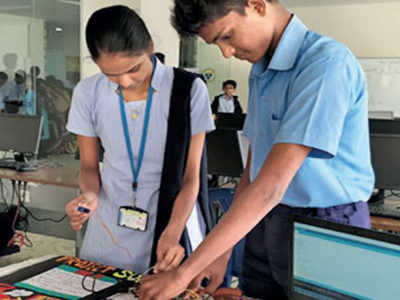 Siblings from government school invent robotic sensor to detect gas leak