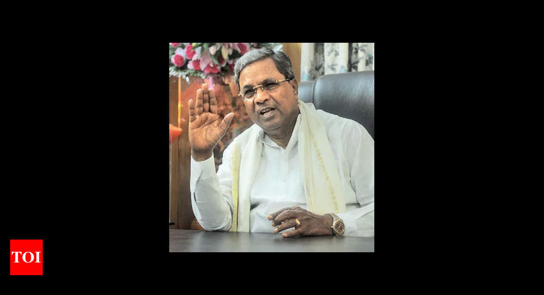 Karnataka CM Again Bats For Ballot Paper | Bengaluru News - Times Of India