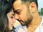 Karam Rajpal with his fiancée