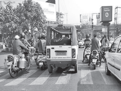 Disregarding rules, drivers run amok | Guwahati News - Times of India