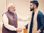 Virat meets Prime Minister Modi