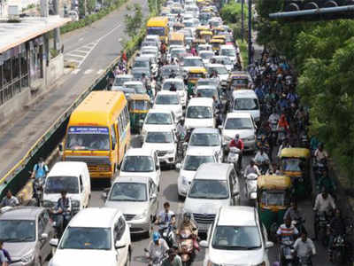 Ahmedabad roads choked beyond capacity: Study | Ahmedabad News - Times