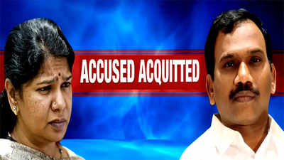 2G spectrum scam: Court acquits both A Raja and Kanimozhi