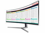 Samsung QLED curved monitor