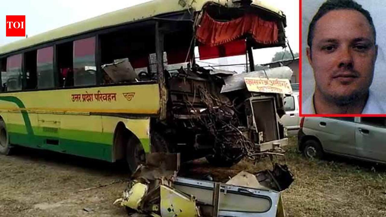 Australian national killed as UP Roadways bus rams bike on Yamuna ...