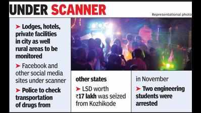 Huge haul of party drugs puts Koz police on high alert