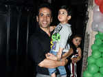 Tusshar Kapoor and Laksshya Kapoor