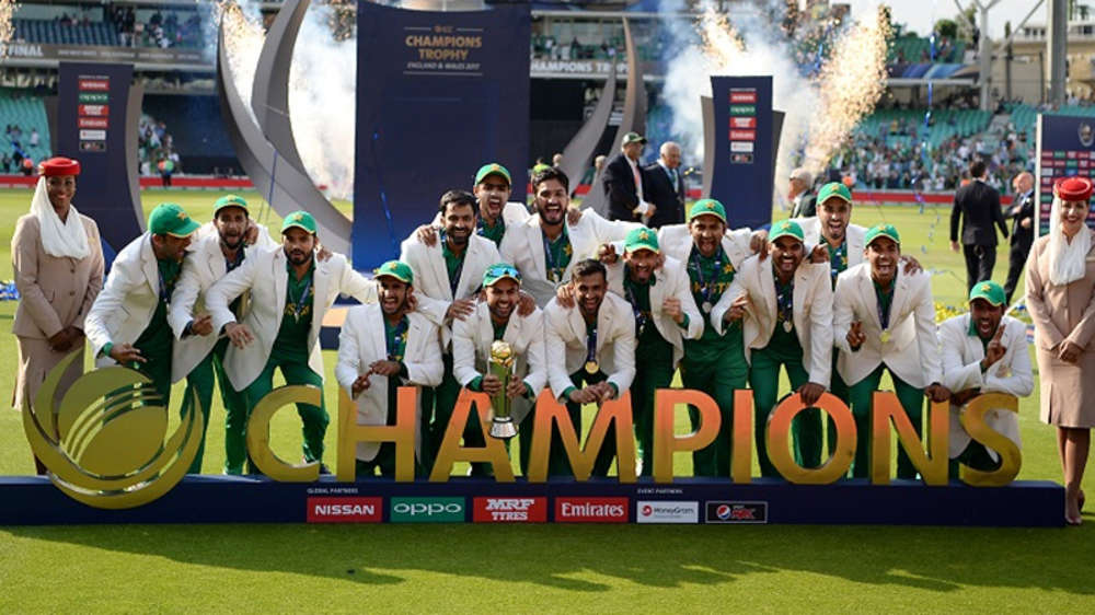 Pakistan beat India to win ICC Champions Trophy