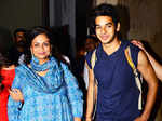 Neelima Azeem with Ishaan Khatter