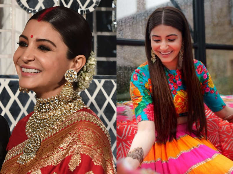 Anushka Sharma S Wedding Beauty Looks anushka sharma s wedding beauty looks