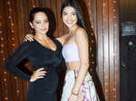 Alanna Panday with Deanne Pandey