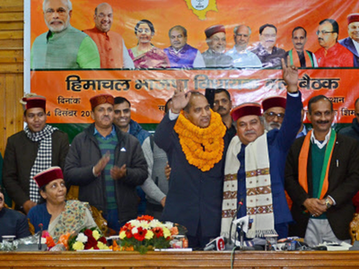Suspense ends in Himachal, Jai Ram Thakur to be CM