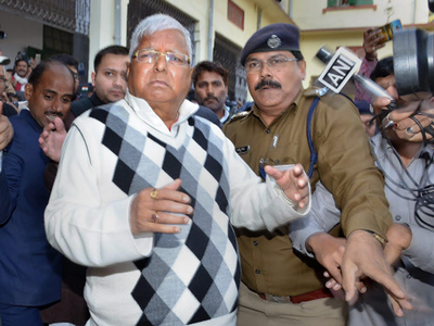 RJD seeks relaxed jail norms for visiting Lalu Prasad
