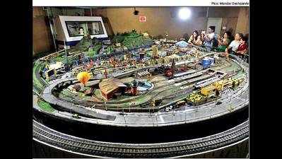 Kothrud museum with miniature rail world chugs along