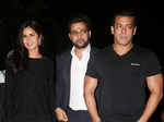 Salman Khan with Katrina Kaif and Ali Abbas Zafar