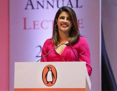 Priyanka Chopra delights audience at Penguin Annual Lecture