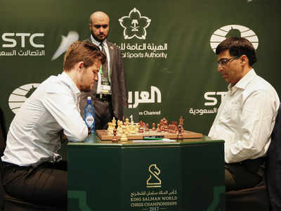 Viswanathan Anand stuns World No. 1 Magnus Carlsen in Riyadh world